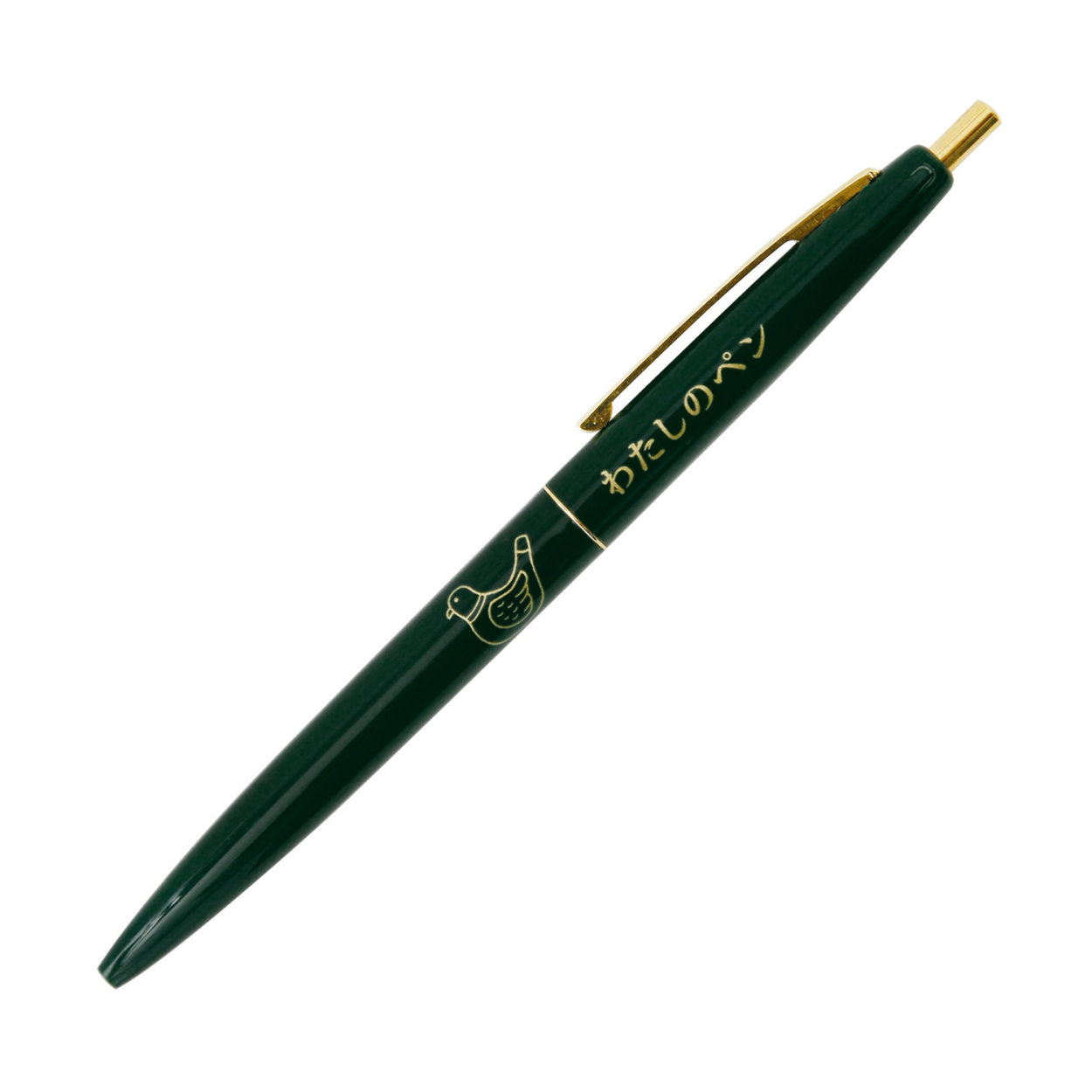 ボールペン ニューレトロ ノックボールペン (ハトブエ) 0.5mm 黒 ノック ボールペン ハイタイド｜htdd｜05