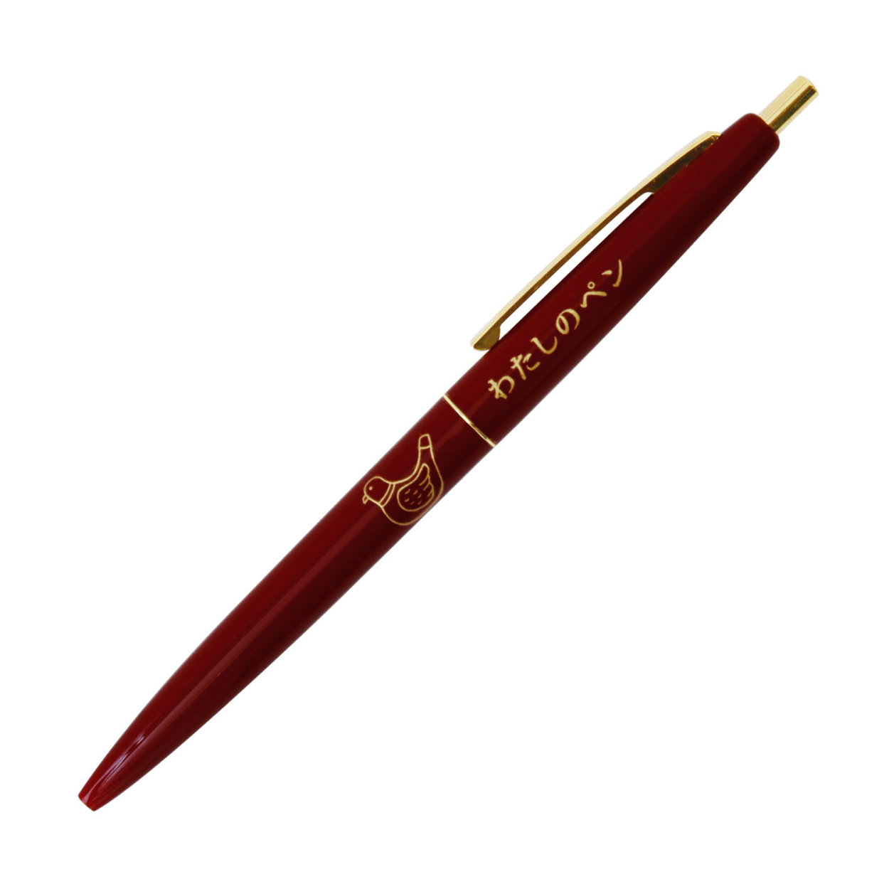 ボールペン ニューレトロ ノックボールペン (ハトブエ) 0.5mm 黒 ノック ボールペン ハイタイド｜htdd｜03