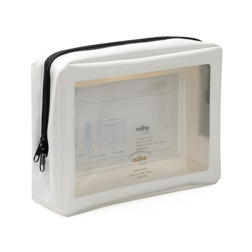 nahe パッキングポーチ L トラベルポーチ 旅行 化粧ポーチ メイクポーチ クリアケース 小物入れ 透明 ぬいぐるみ ぬいポーチ 持ち運び | nahe | 03