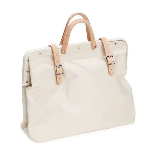 工具バッグ HERITAGE LEATHER メイソンバッグ 16 (キャンバス) ツールバッグ 工具入れ 工具袋  収納 レザー 革 キャンバス 帆布 持ち運び | HIGHTIDE | 01