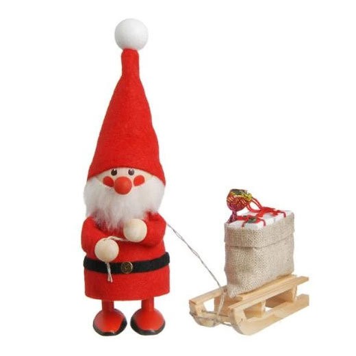 NORDIKA nisse ノルディカ ニッセ 人形 そりを引いたサンタ サンタ サンタクロース クリスマス オブジェ 飾り 木製 北欧 雑貨 置物 プレゼント ギフト｜htdd｜02