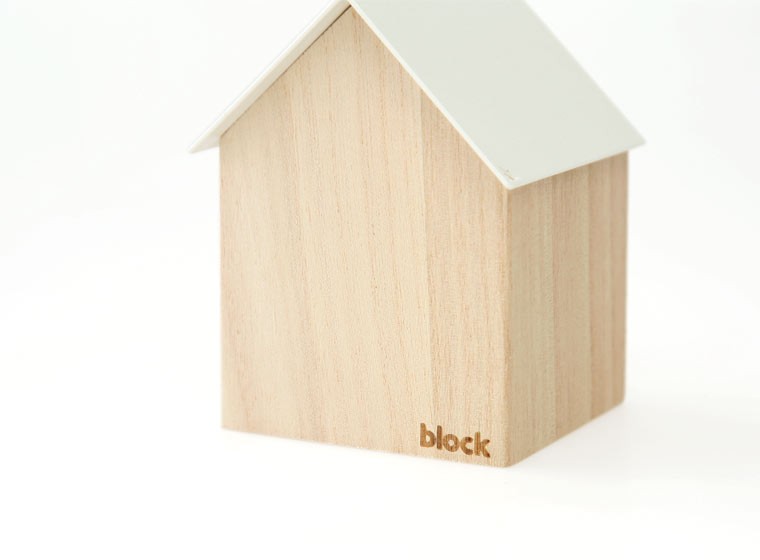 300円 珍しい block ブロックデザイン ストレージハウス ラージ ライトブルー