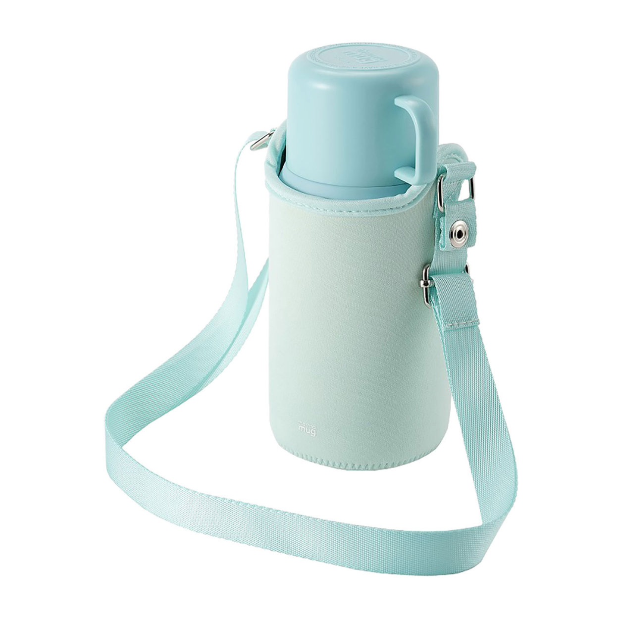 水筒 コップ付き 子供 キッズ thermo mug サーモマグ TRIP BOTTLE トリップボトル 500ml 保温 保冷 カバー付き おしゃれ 肩掛け 遠足 行事 ギフト 入園 入学 | thermo mug | 05