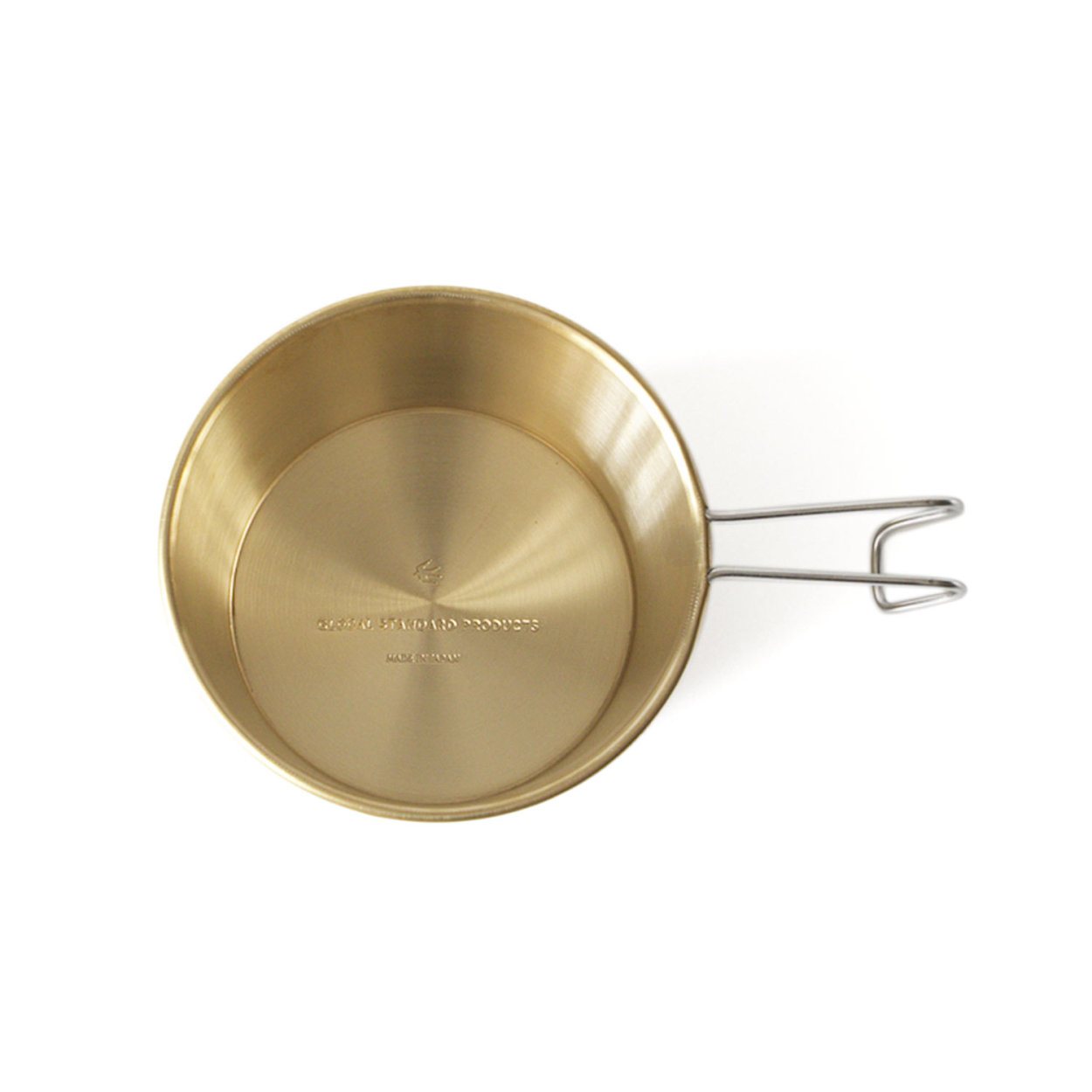 TSUBAME Sierra cup シェラカップ 480ml ゴールド 真鍮 直火 キャンプ 食器 皿 アウトドア バーベキュー｜htdd｜02