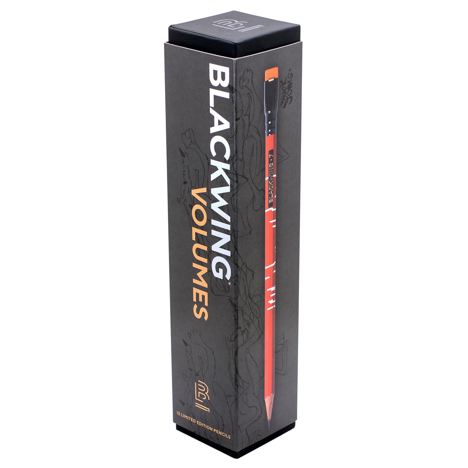 鉛筆 PALOMINO BLACKWING VOLUMES 7 パロミノ ブラックウィング ボリューム 7エンピツ えんぴつ 2B 大人 12本 おしゃれ 日本製 手帳 筆記具｜htdd｜02