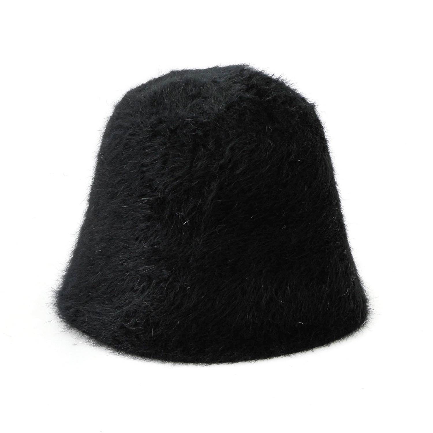 バケットハット odds ANGORA BELL HAT オッズ アンゴラ ベルハット メンズ レディース 黒 ブラック 秋 冬 クローシュハット クロシェ クロッシェ バケハ 深め｜htdd｜03