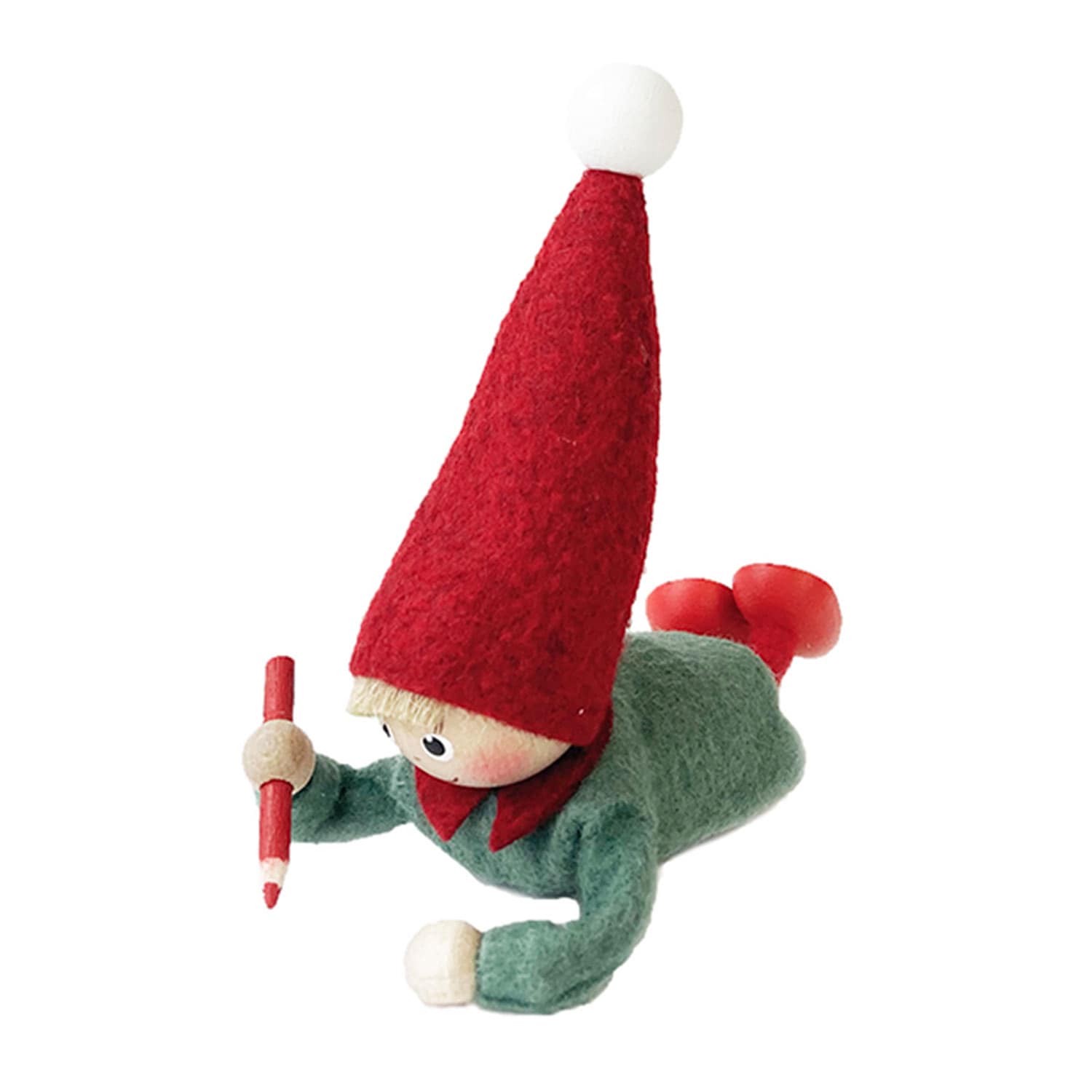 NORDIKA nisse ノルディカニッセ 2023 人形 落書きをする男の子 クリスマス オブジェ 飾り 木製 北欧 雑貨 置物 プレゼント ギフト｜htdd｜02