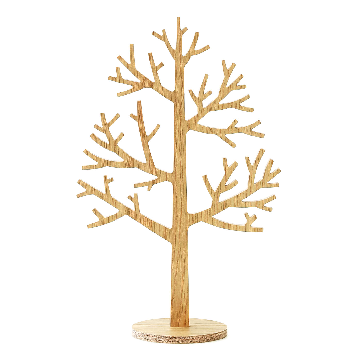 木製 オブジェ ウッドツリー M （オーク）クリスマス 置物 飾り クリスマスツリー 卓上 アクセサリー 収納 雑貨 かわいい 北欧 日本製 ミニ 冬飾り | HIGHTIDE | 01