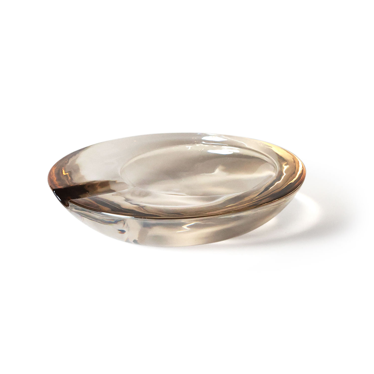 お香立て インセンスホルダー GLASS ASHTRAY グラスアッシュトレイ（L） ガラス インセンススタンド パロサントホルダー パロサント立て |  | 03