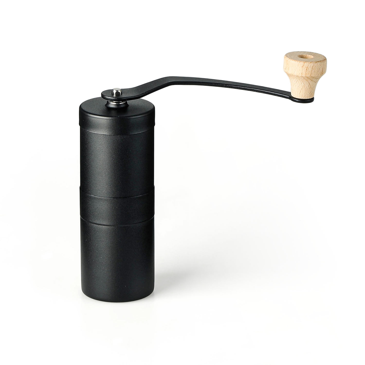 コーヒーミル COFFEE MILL WOOD コーヒーミル ウッド ブラック 手動 アウトドア キャンプ 手挽きコーヒーミル romo キャンプ 手挽 木製 黒 バレンタイン ギフト | romo | 01