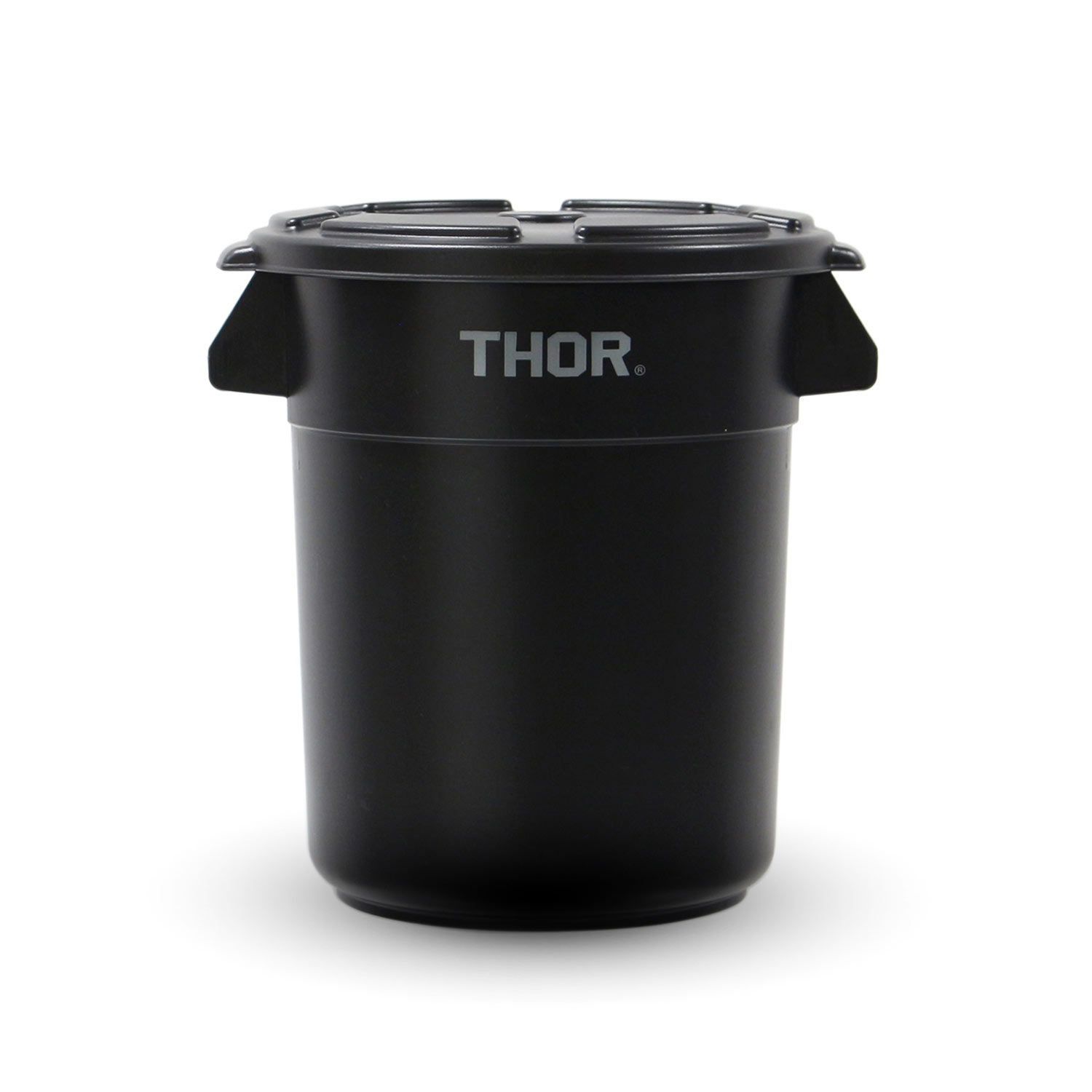 フタ付き ゴミ箱 THOR ソー Round Container DC ラウンドコンテナ DC 12L ごみ箱 ダストボックス 収納ボックス 鉢カバー プランターカバー おしゃれ 屋外 | THOR | 02