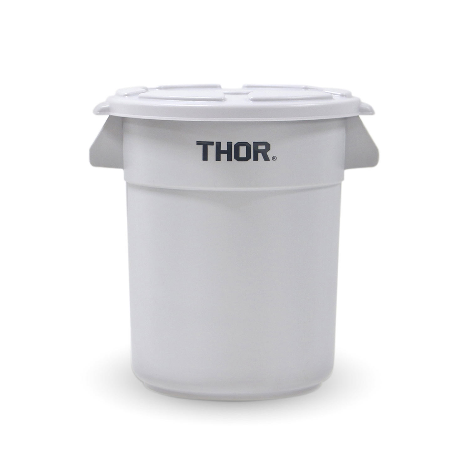 フタ付き ゴミ箱 THOR ソー Round Container DC ラウンドコンテナ DC 12L ごみ箱 ダストボックス 収納ボックス 鉢カバー プランターカバー おしゃれ 屋外 | THOR | 01