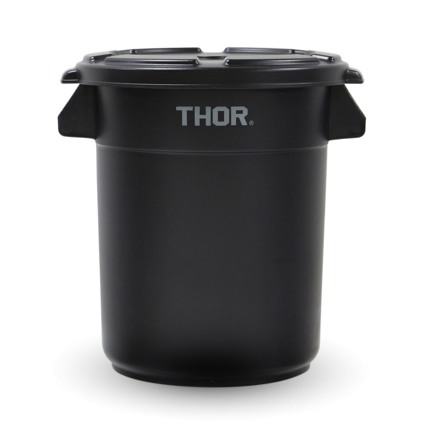 フタ付き ゴミ箱 THOR ソー Round Container DC ラウンドコンテナ DC 23L ごみ箱 ダストボックス 洗濯カゴ 収納 鉢カバー プランターカバー おしゃれ 屋外 | THOR | 02