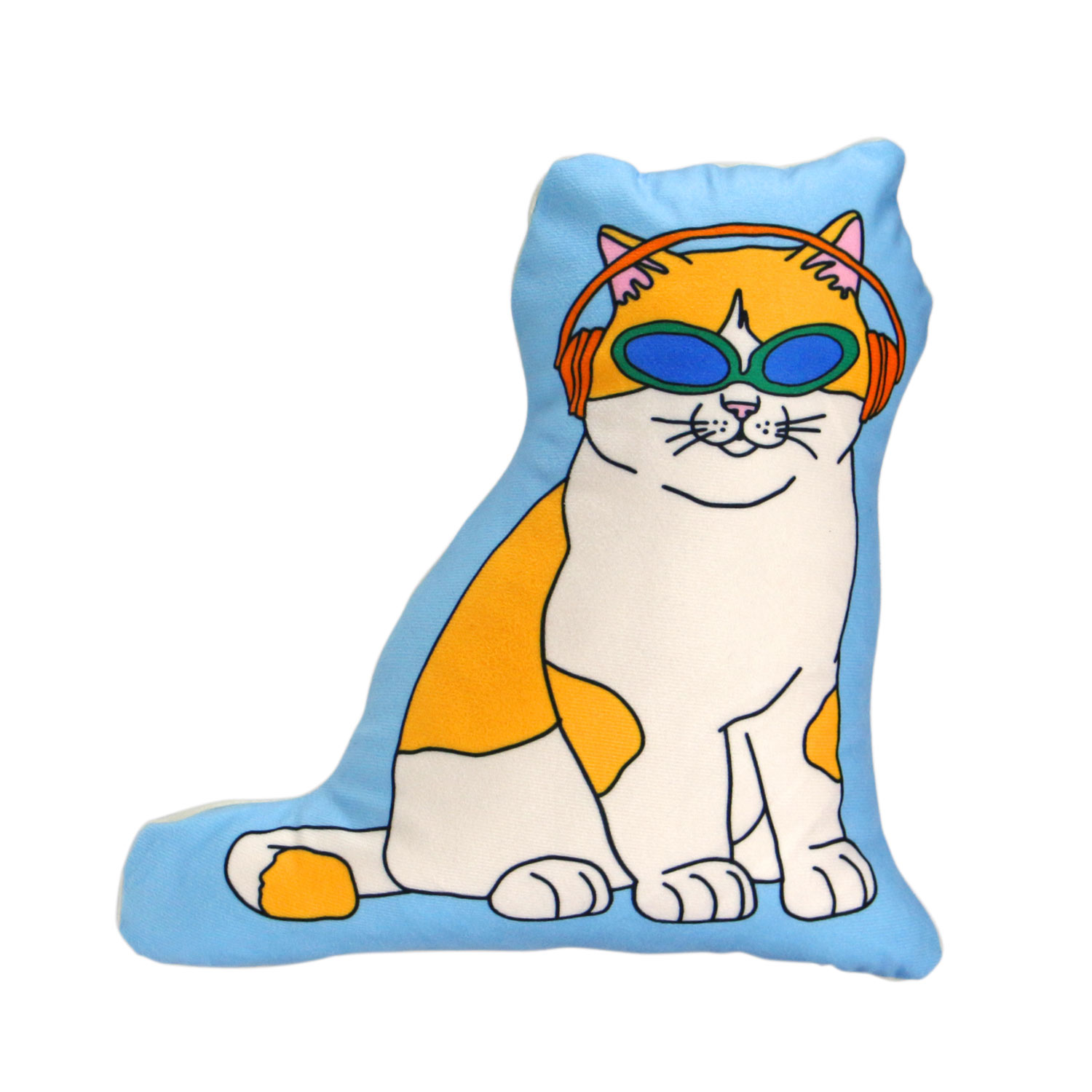 クッション THE ENJOY C&D CLUB Cushion エンジョイ C&D クラブ クッション 猫 ネコ ねこ 犬 イヌ いぬ 動物 イラスト MIDORI KOMATSU | DETAIL | 02