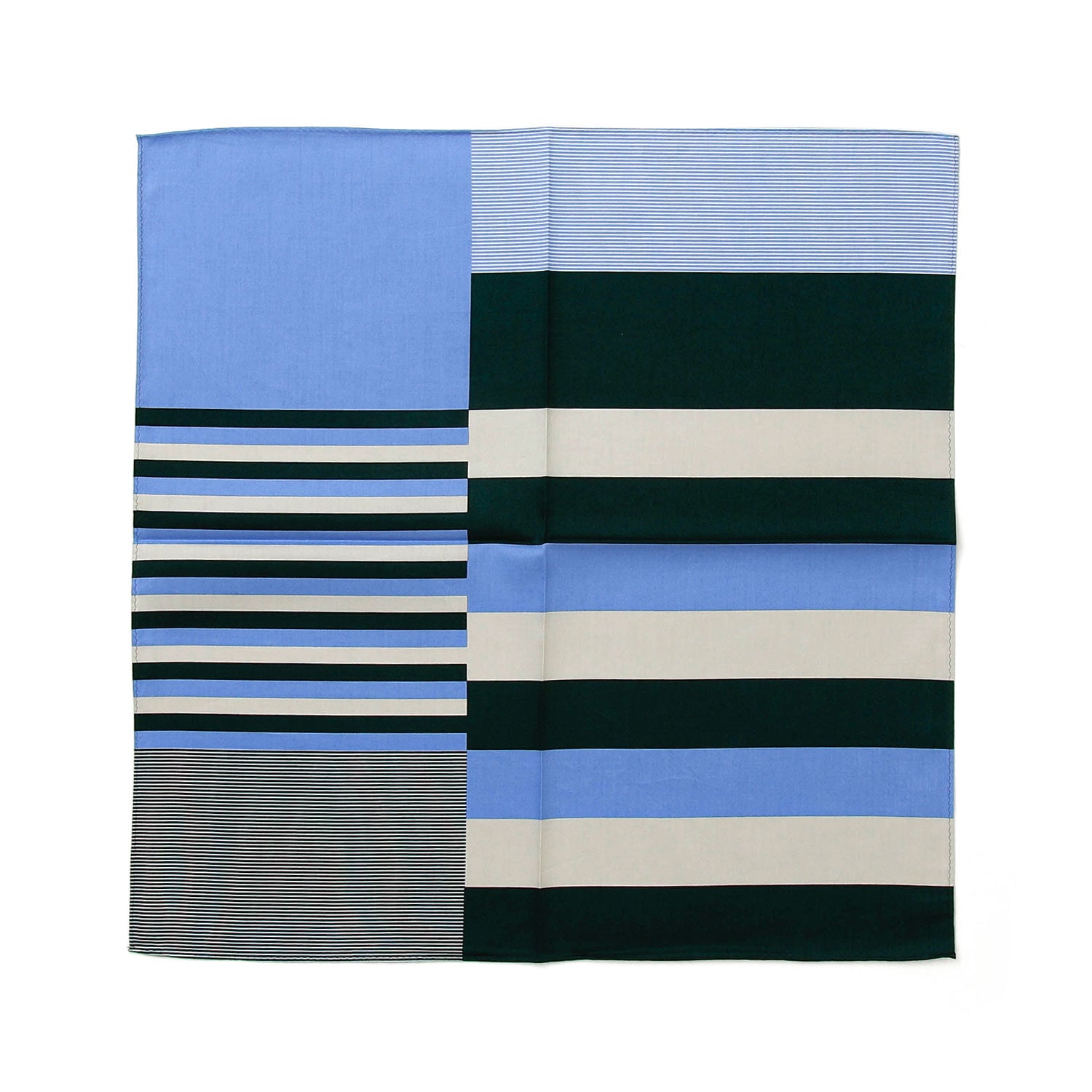 ハンカチ レディース メンズ H TOKYO トリコロールボーダーハンカチ 綿 大判 お弁当包み ランチョンマット 日本製 国旗 国 フランス トリコロール ボーダー | H.TOKYO | 04