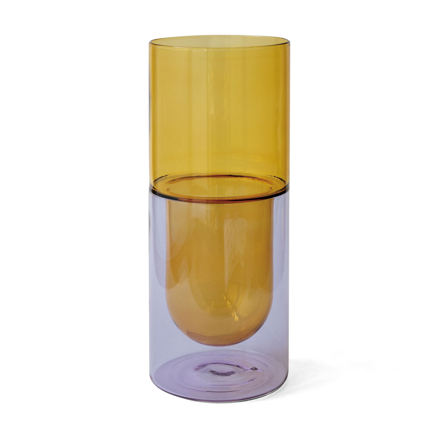 花瓶 amabro アマブロ TWOTONE DW VASE ツートーン ダブルウォール ベース（L）Special Edition フラワーベース 花器 一輪挿し ガラス 大きい おしゃれ 枝物 | amabro | 02