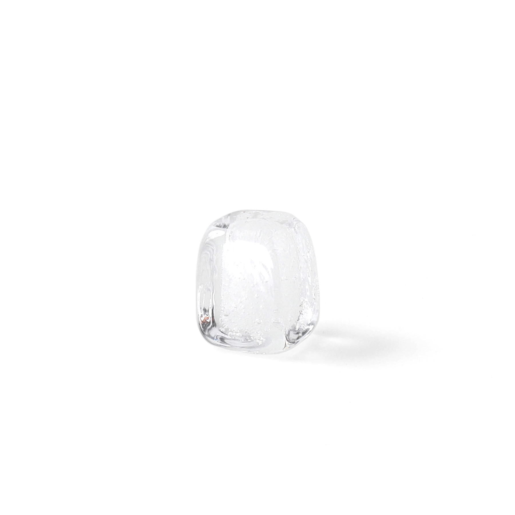 ペーパーウェイト Snow Cube スノーキューブ 船山理也子 ガラス 一点物 置物 オブジェ |  | 01