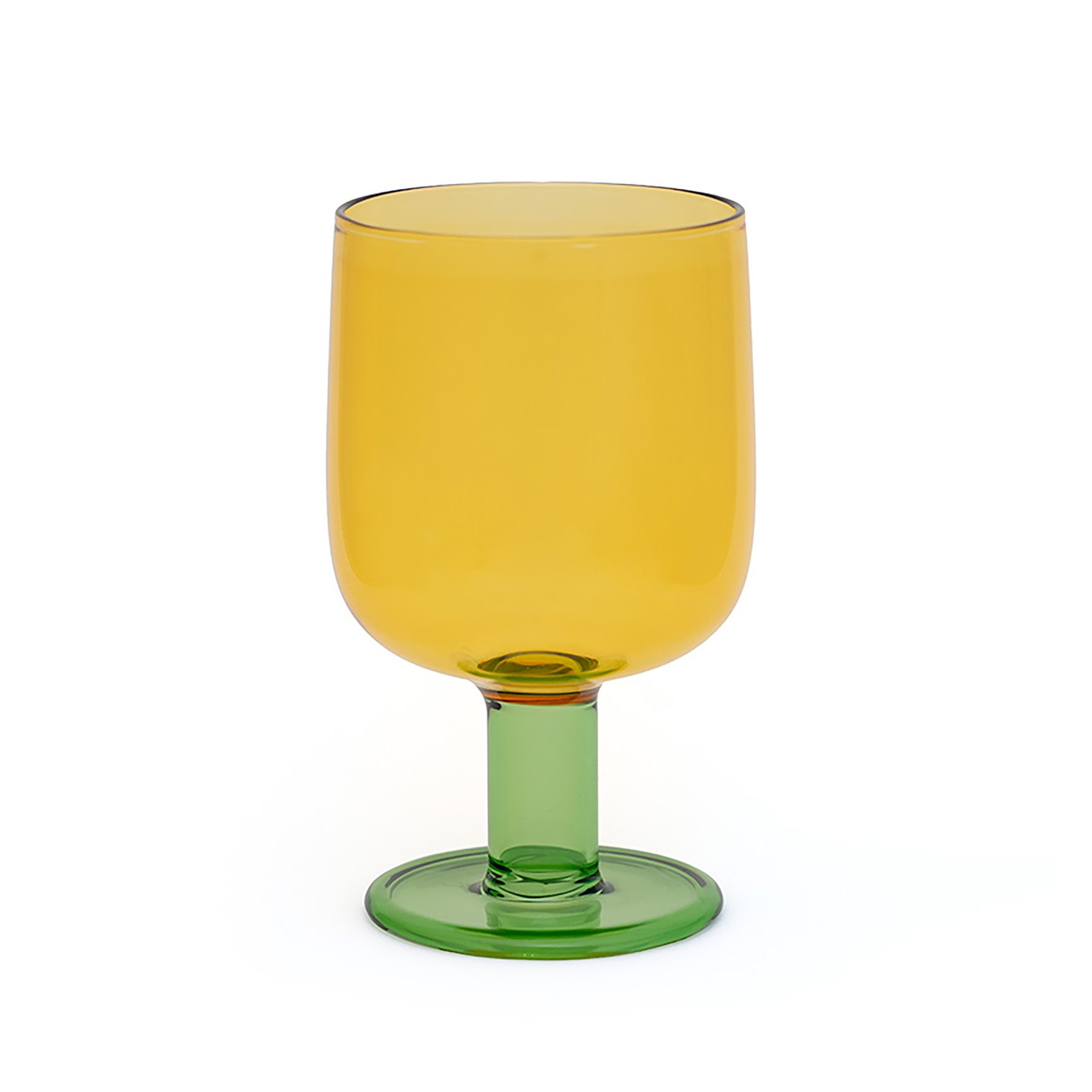 amabro アマブロ TWO TONE WINE GLASS - limited color  ツートーン ワイングラス ステム付き ショートステム 200ml 食洗機対応 スタッキング | amabro | 03