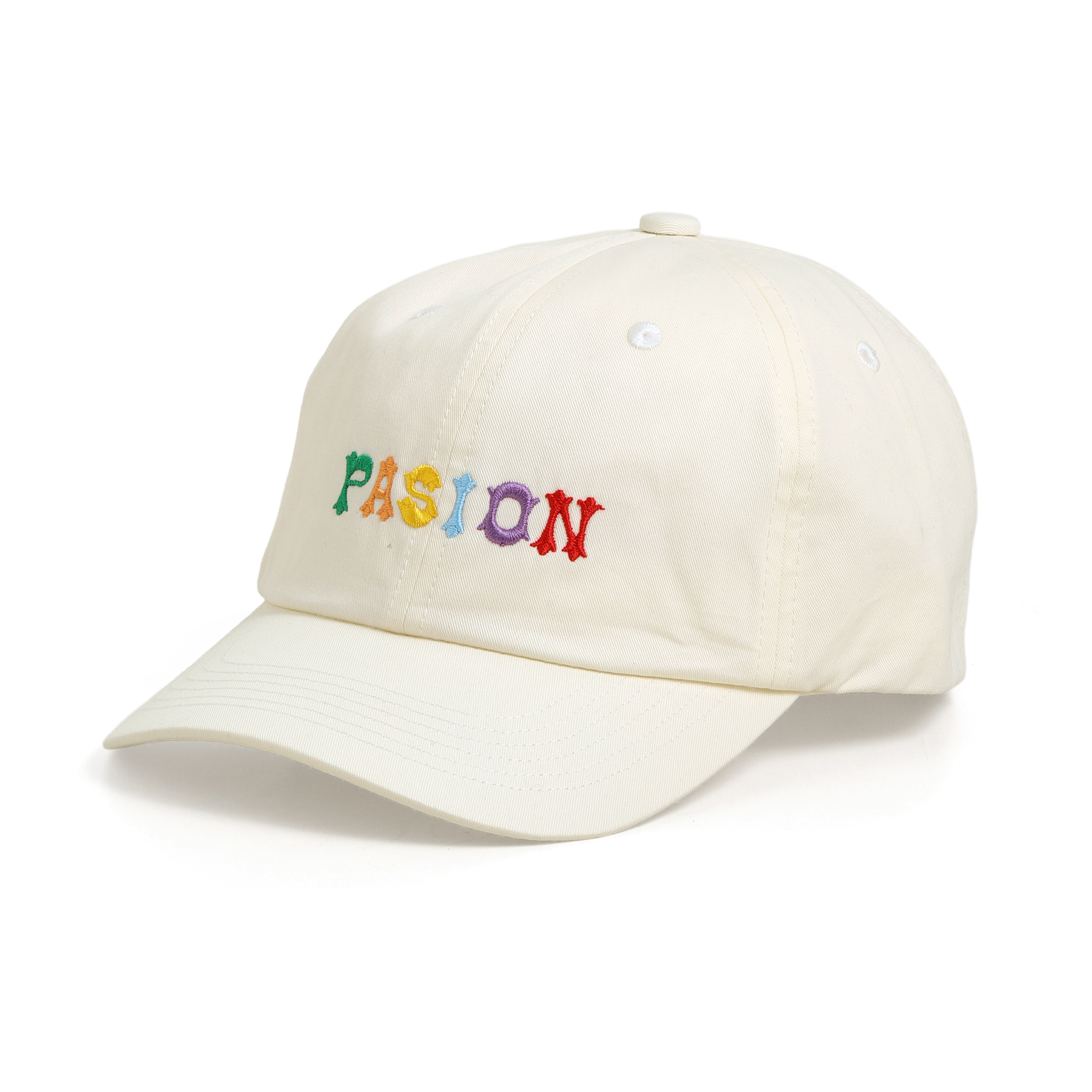 キャップ レディース odds オッズ WORD STITCH CAP ワードステッチキャップ 帽子 ロゴ刺繍 浅め 春夏 淡色 紫外線対策 サイズ調整可能 26SS | Odds | 01