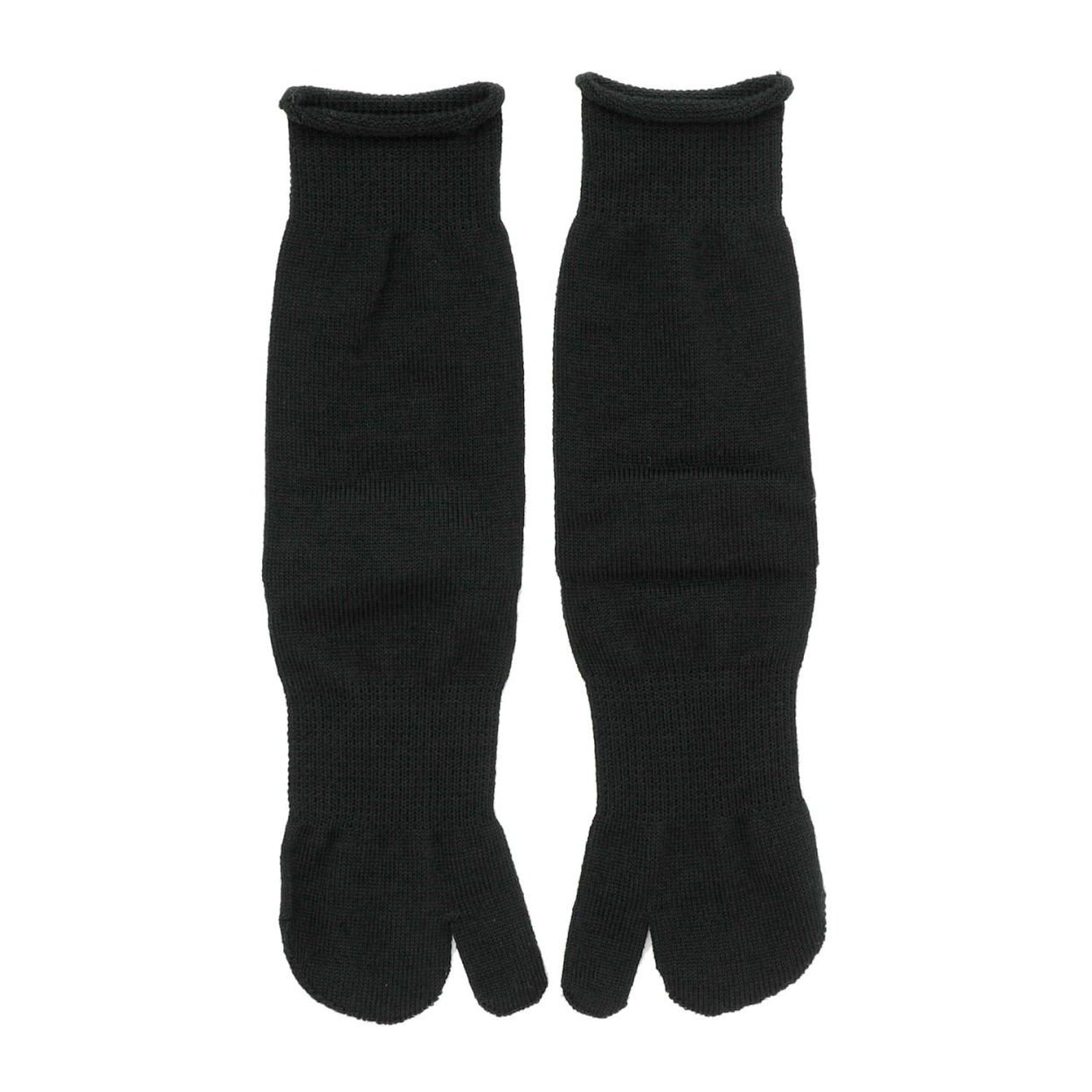 足袋ソックス 25.0-27.5cm 靴下 日本製 メリノウールソックス L  ソックス メンズ おしゃれ 無地 シンプル 防臭 あたたかい 暖かい カジュアル 黒 | HIGHTIDE | 02