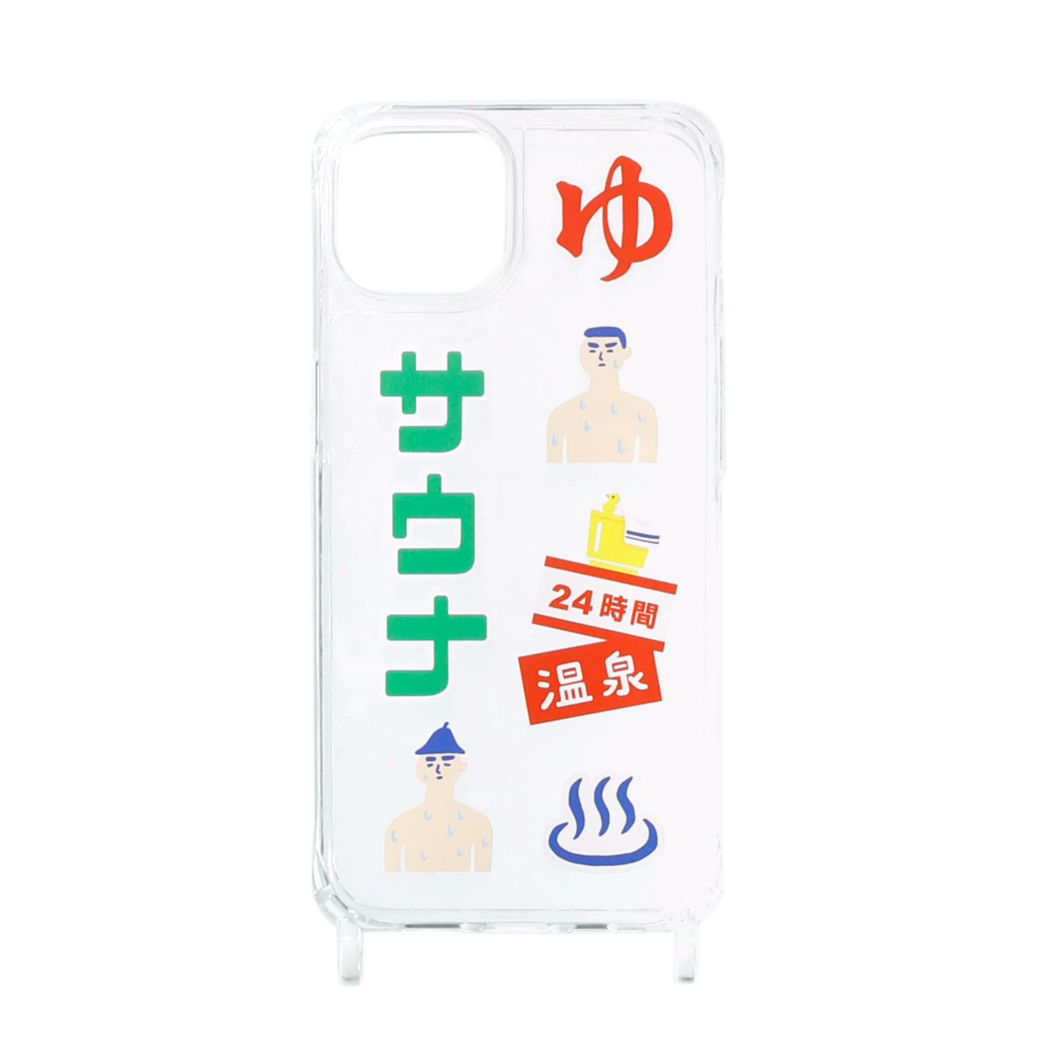 iPhone13ケース ショルダー ニューレトロ スマホケース スマートフォンケース 携帯ケース スマホショルダー ストラップ クリア 透明 ソフト 可愛い | HIGHTIDE | 04