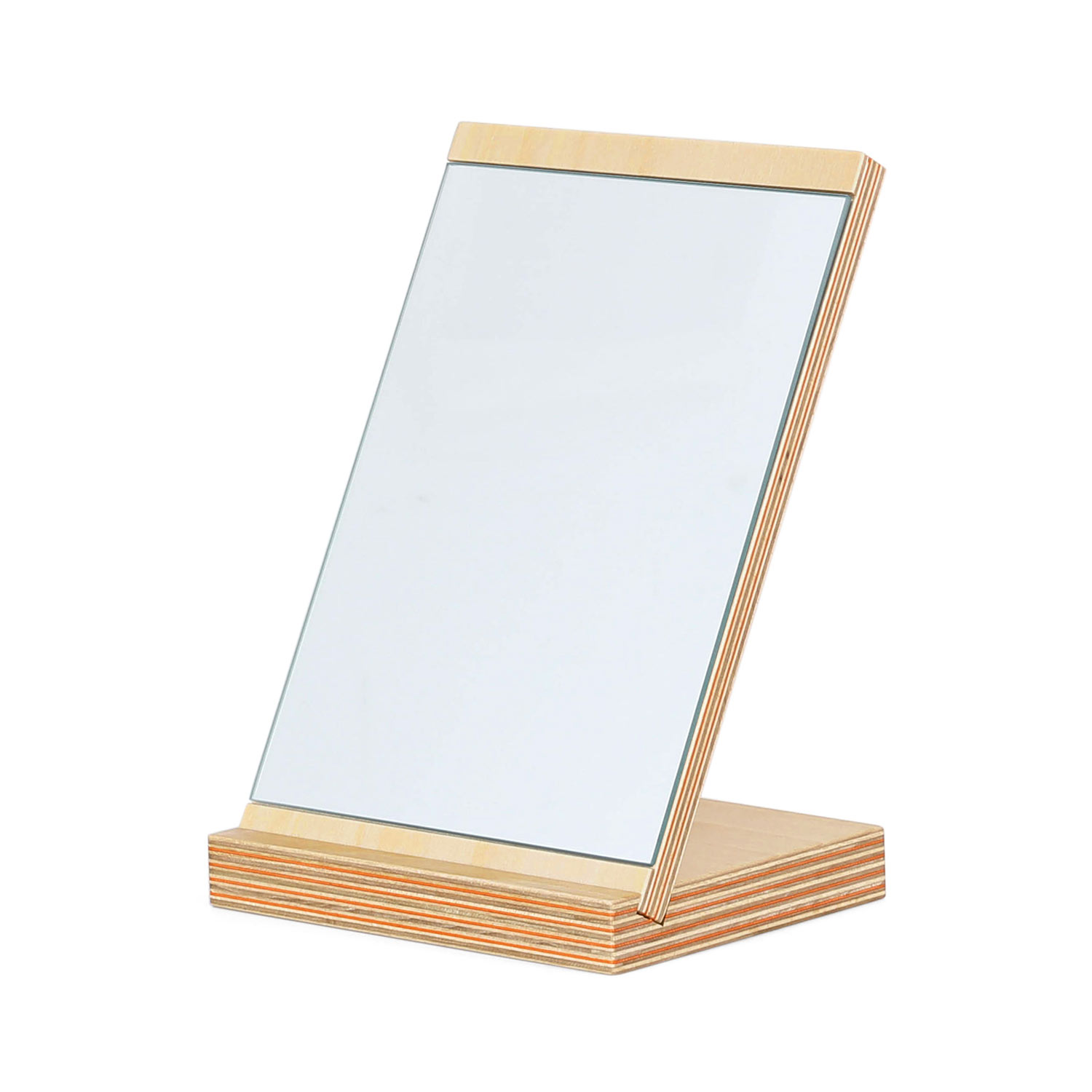 卓上ミラー New Edition Furniture デスクミラー スタンドミラー 鏡 手鏡 メイクミラー 木製 おしゃれ 日本製 | HIGHTIDE | 01