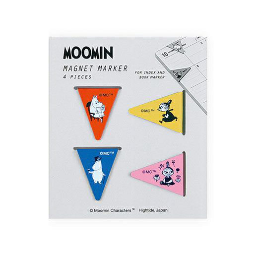 ブックマーカー ムーミン MOOMIN マグネットマーカー しおり ブックマーク クリップ 付箋 手帳 マグネット | HIGHTIDE | 03