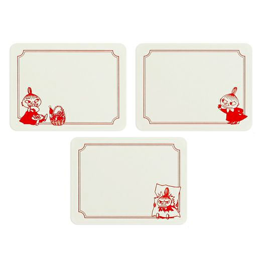 メッセージカード ミニ ムーミン MOOMIN ミニメッセージカード かわいい おしゃれ ギフト プレゼント | HIGHTIDE | 01