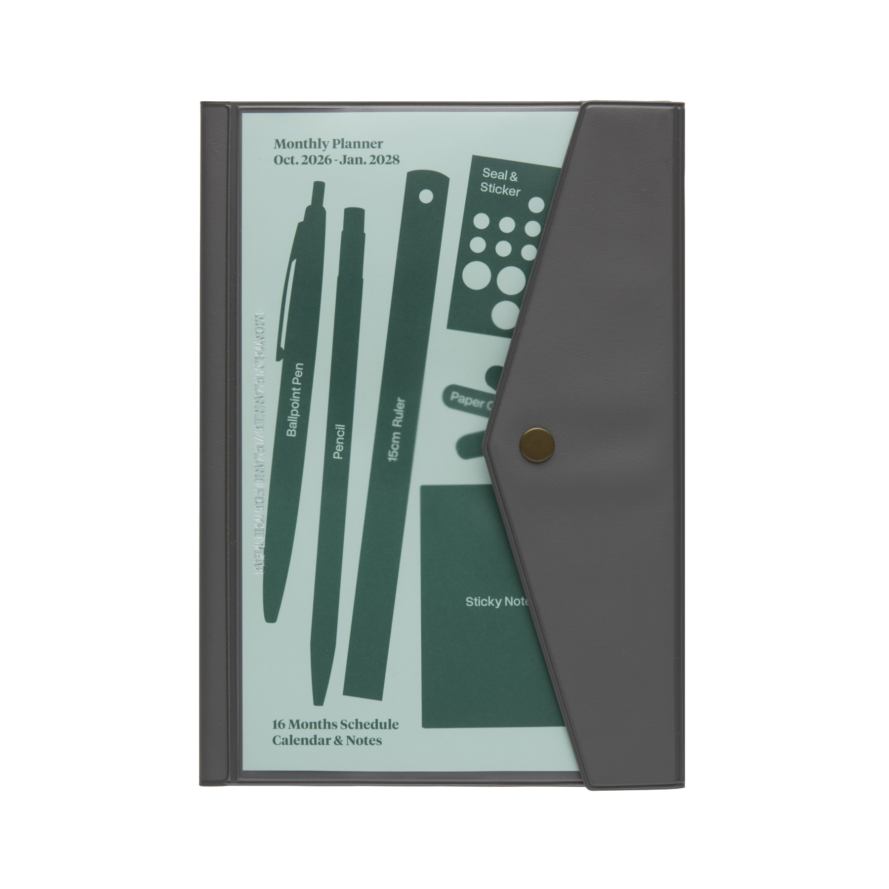 ハイタイド 手帳 2027 / フューゲン / A5 マンスリー / 2026年10月始まり / スケジュール帳 | HIGHTIDE DIARY | 02