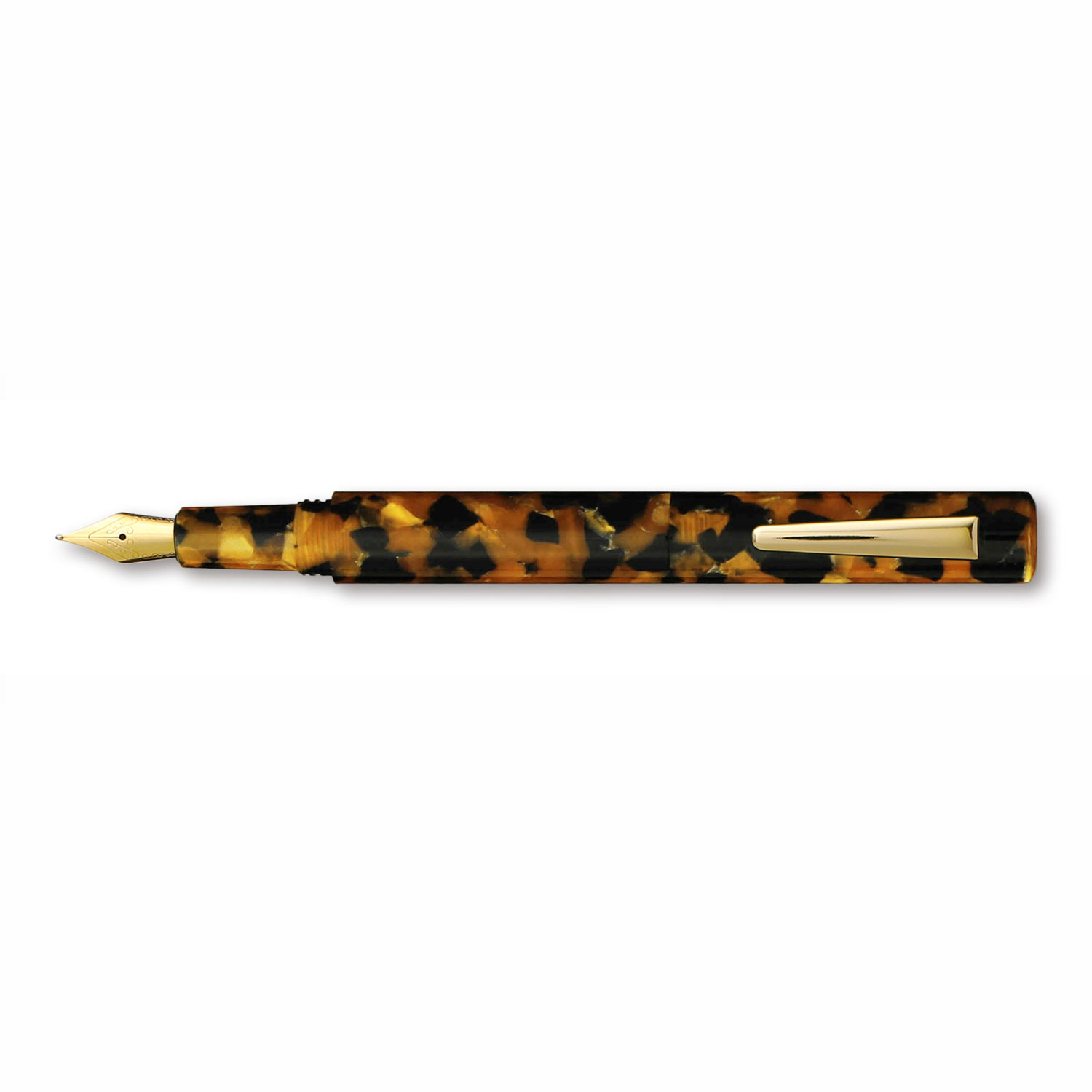 HIGHTIDE 万年筆 attache アタシェ マーブル万年筆 F コンパクト