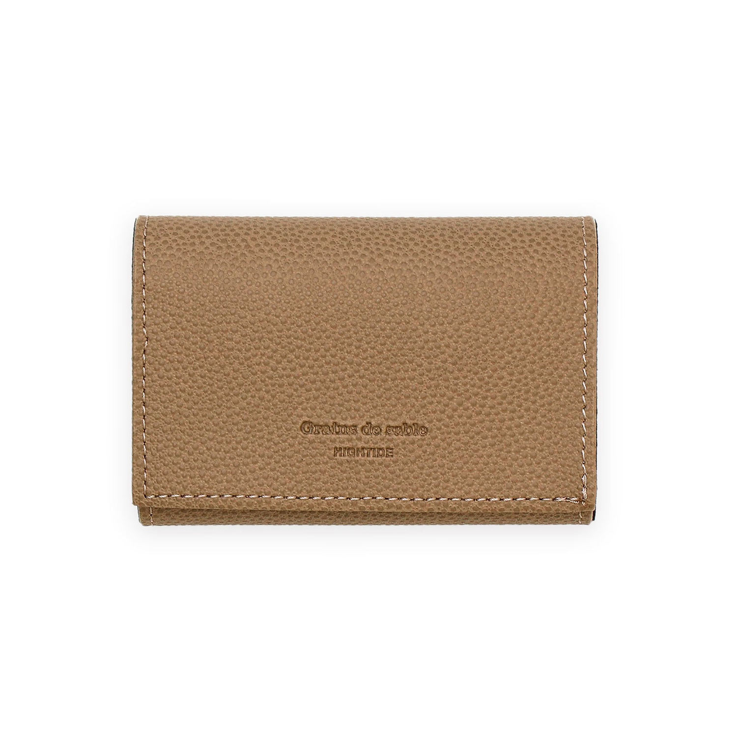 レディース 三つ折り財布  Grains de sable Trifold Wallet サーブル 三つ折り財布 ミニ財布 コンパクト 札入れ コインケース 小銭入れ サブ財布 結婚式 ライブ | HIGHTIDE | 02