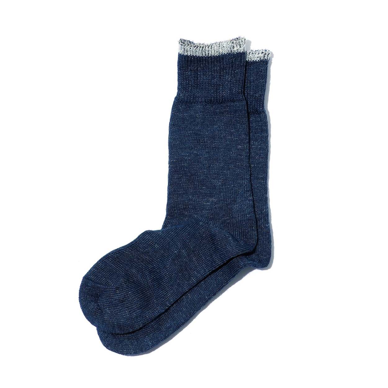 靴下 メンズ OBSCURE SOCKS M - ILEX オブスキュアソックス アイレックス 麻 ソックス リネン クルーソックス | HIGHTIDE | 04