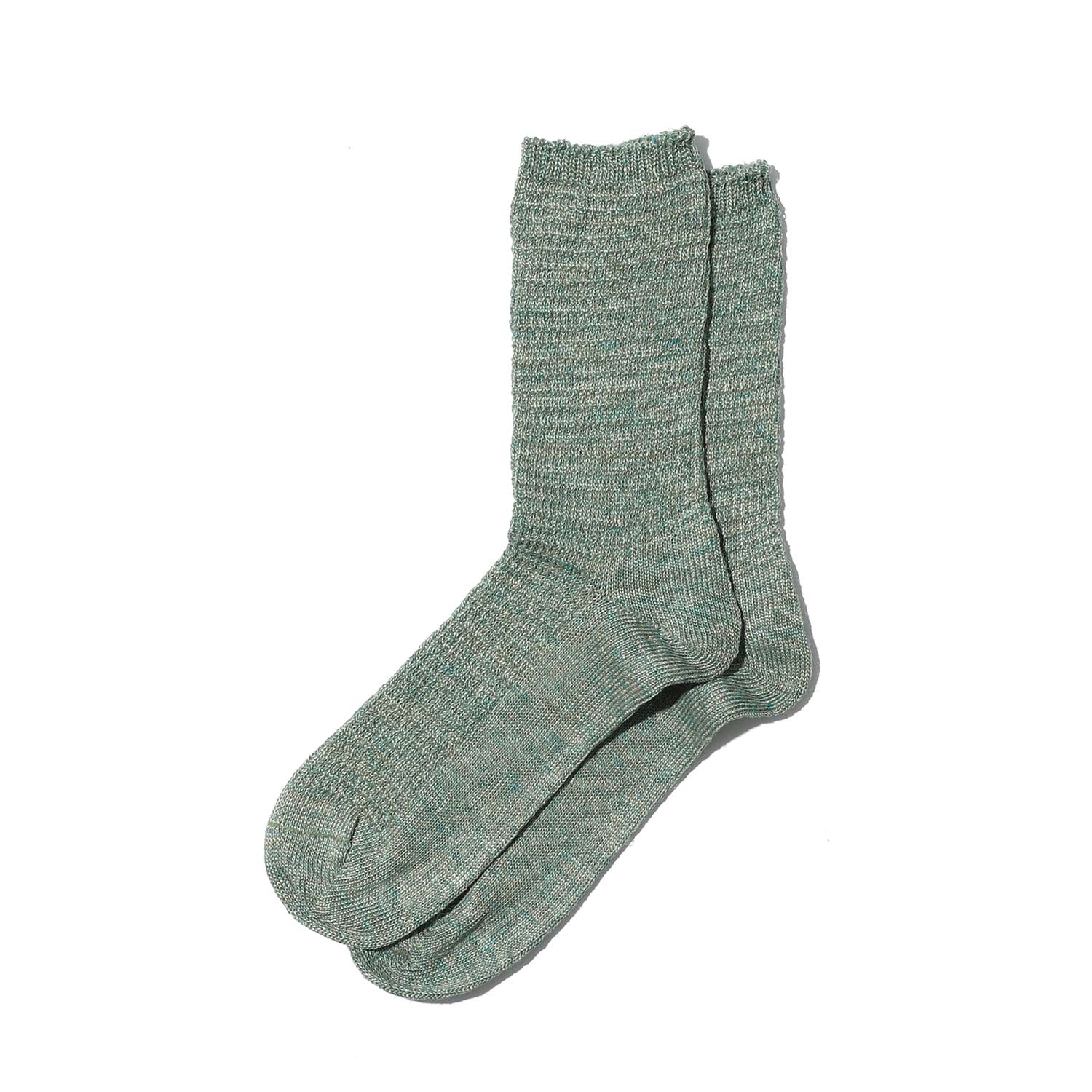 靴下 メンズ OBSCURE SOCKS M TAXUS オブスキュアソックス タクサス 25-28cm スニーカー 春 夏 日本製 リネン 麻 おしゃれ プレゼント | HIGHTIDE | 03