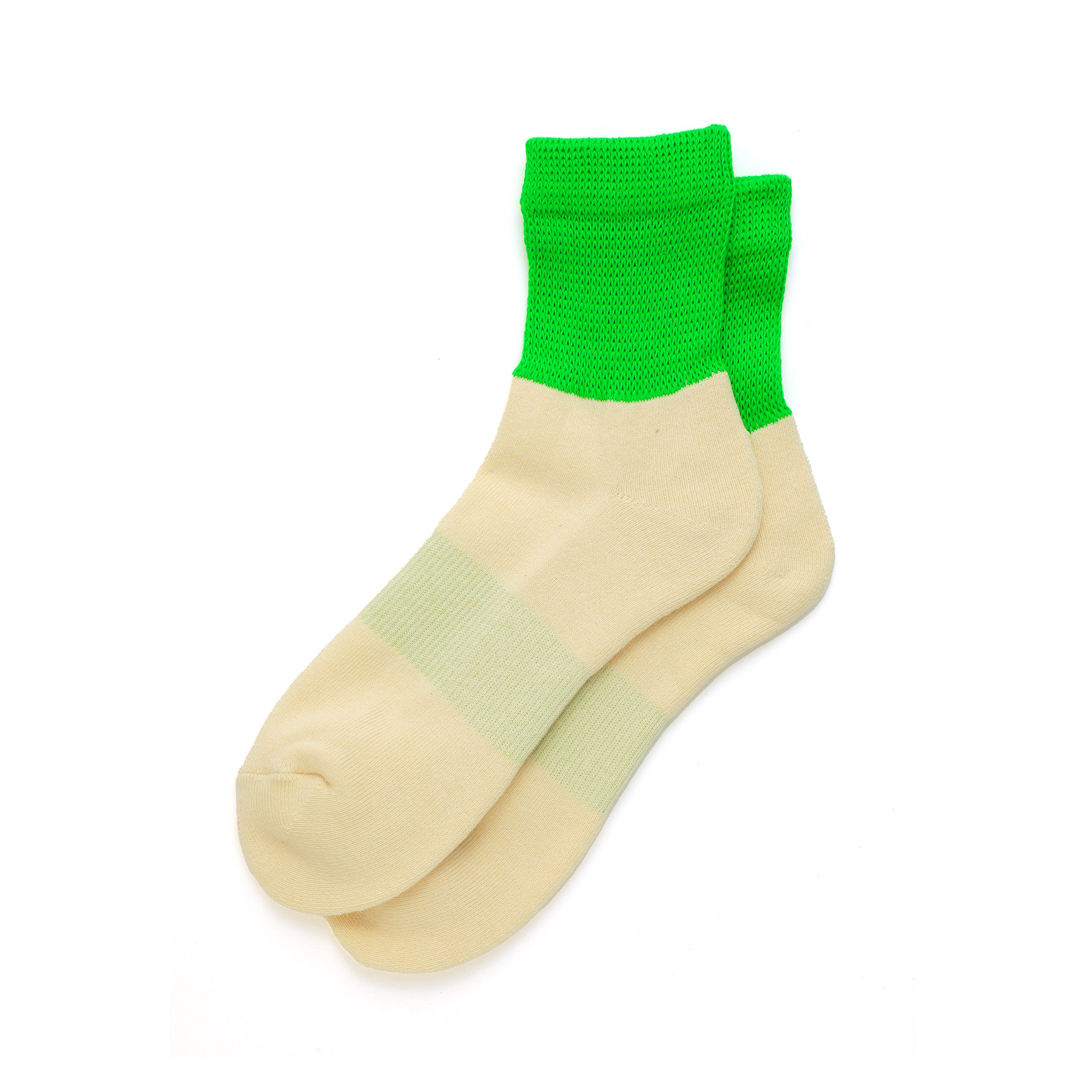 靴下 メンズ OBSCURE SOCKS オブスキュアソックス M NEUNEON ノイネオン（メンズ） 25-28cm 日本製 ネオンカラー 蛍光 | OBSCURE SOCKS | 04