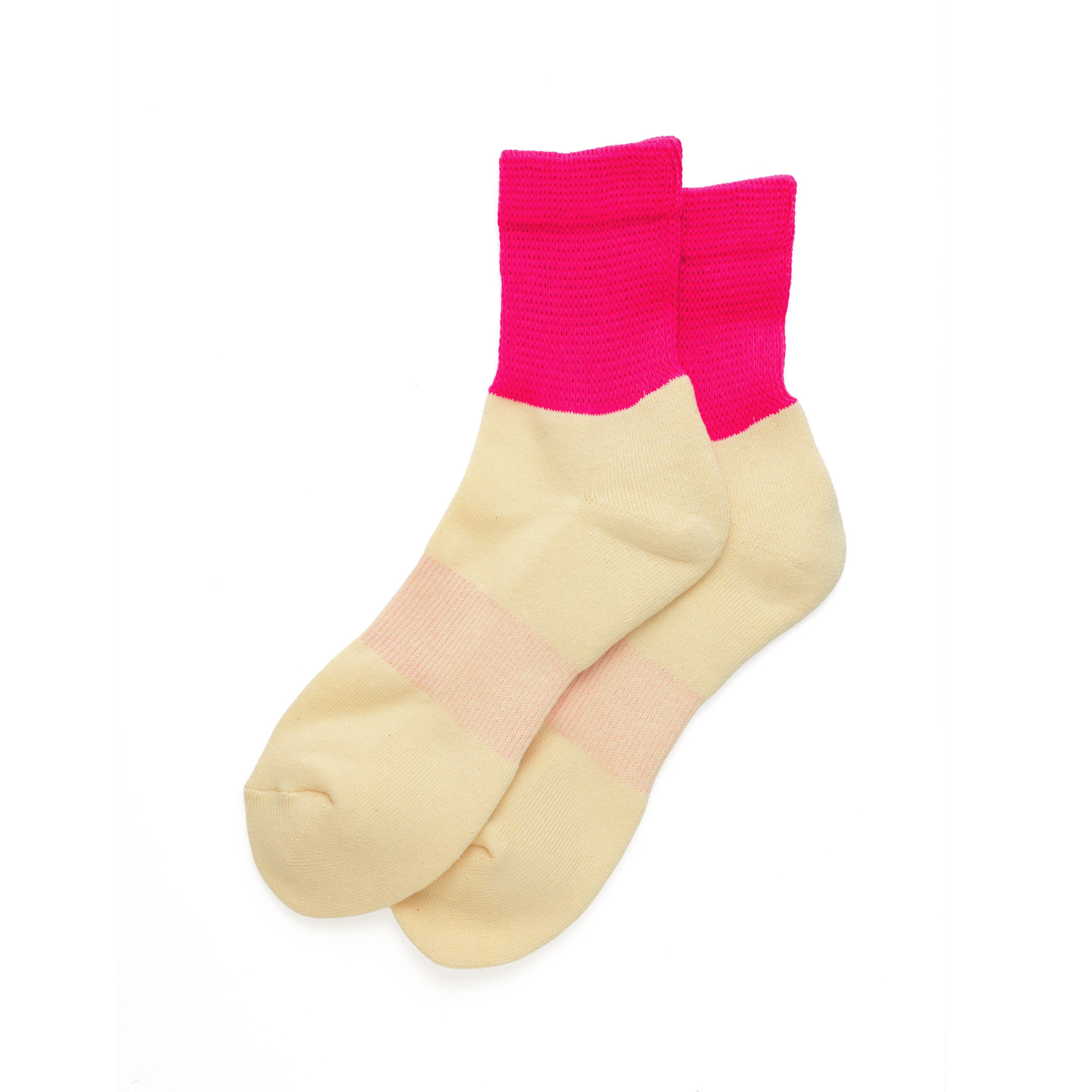 靴下 メンズ OBSCURE SOCKS オブスキュアソックス M NEUNEON ノイネオン（メンズ） 25-28cm 日本製 ネオンカラー 蛍光 | OBSCURE SOCKS | 01