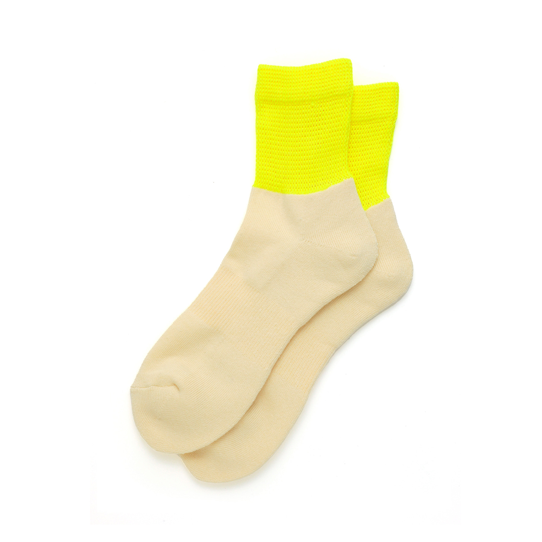 靴下 メンズ OBSCURE SOCKS オブスキュアソックス M NEUNEON ノイネオン（メンズ） 25-28cm 日本製 ネオンカラー 蛍光 | OBSCURE SOCKS | 02