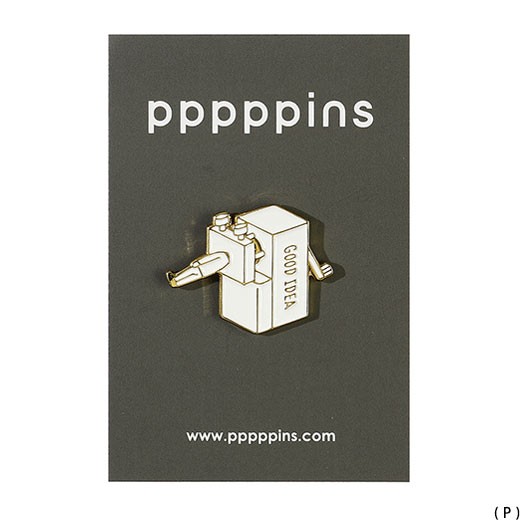 ピンバッジ pppppins ピンズ バッジ ピンバッチ ブローチ かわいい