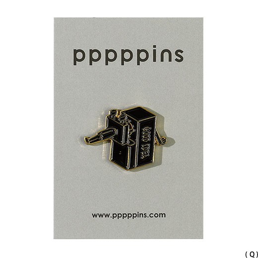 ピンバッジ pppppins ピンズ バッジ ピンバッチ ブローチ かわいい