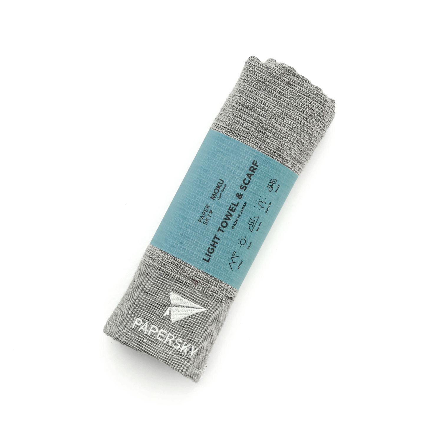 フェイスタオル PAPERSKY ペーパースカイ ライトタオル 速乾 吸収 軽量 軽い ハンドタオル 日本製 今治 タオル コンテックス スカーフ ギフト | HIGHTIDE | 01