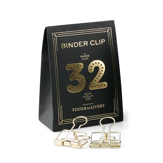 クリップ TOOLS to LIVEBY ツールズ トゥ リブバイ クリップ32 かわいい 文房具 ゴールド おしゃれ | HIGHTIDE | 02