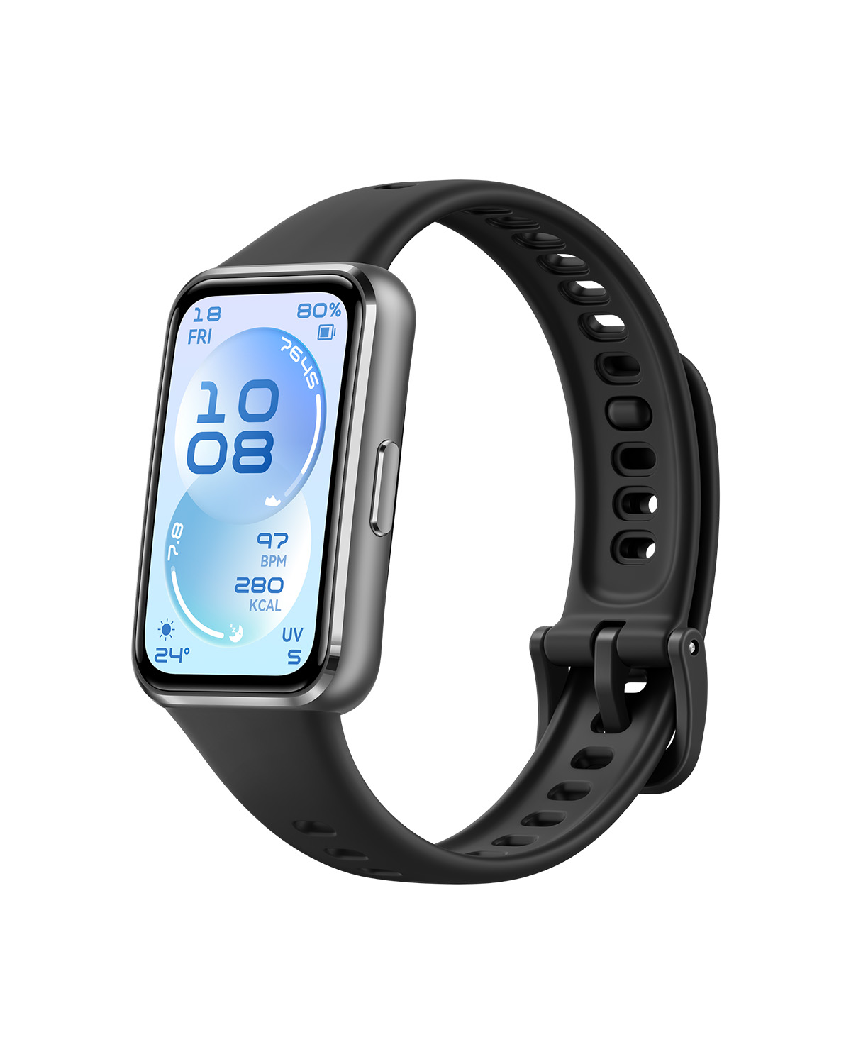 スマートウォッチ HUAWEI Band 11 1.62インチ有機ELディスプレイスマートバンド 24時間HRV測定 14日間バッテリー 防水 情緒モニタリング iOS/Android LINE通知 | HUAWEI | 01