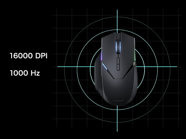 マウス HUAWEI Wireless Mouse GT ゲーミングマウス Qiワイヤレス充電