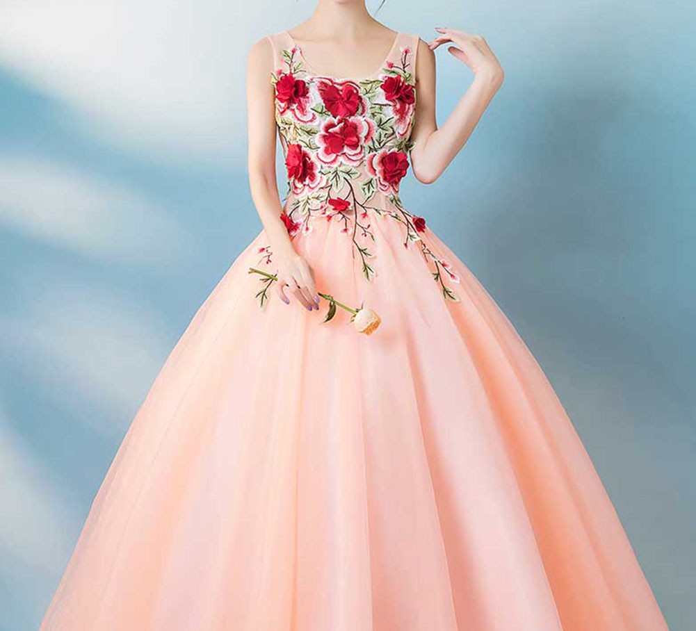 演奏会/発表会/お嫁さん/撮影用ウエディングドレス ロングドレス 花嫁