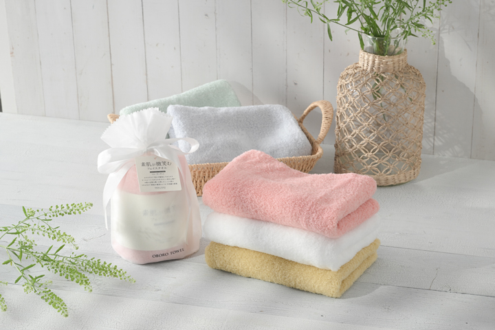おぼろタオル（OBORO TOWEL） 素肌が微笑む フェイスタオル ラッピング