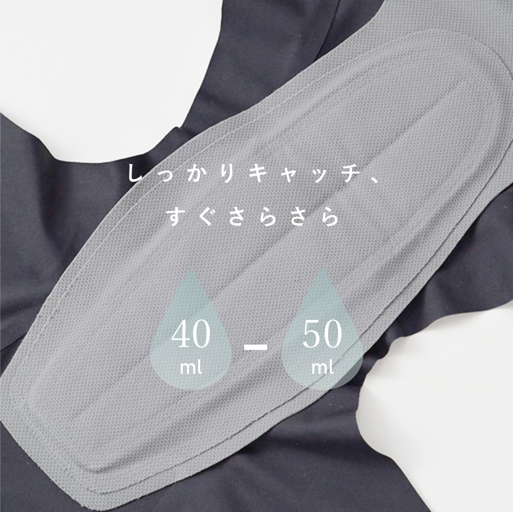 吸水サニタリーショーツ 吸水ショーツ ボクサーショーツ 一分丈 スポーツ対応 ムレにくい 吸汗速乾 生理用ショーツ 多い日 夜用 レディース 日本製 comforthugge 関連画像3