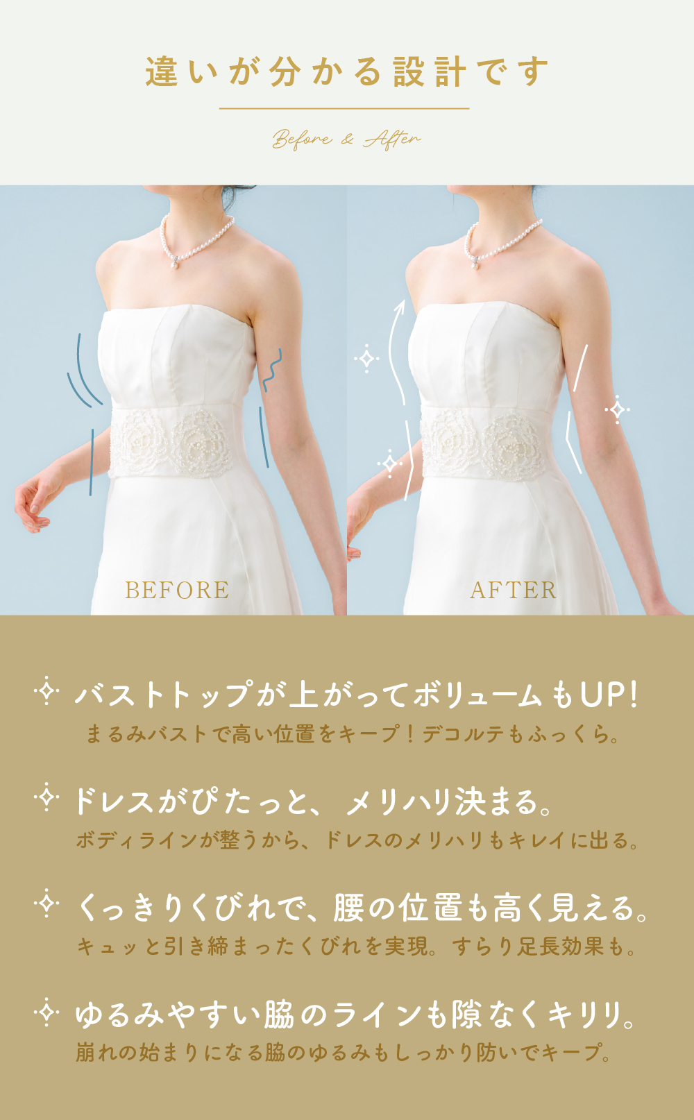 huggebridal ブライダルインナー 2点セット ビスチェ フレアパンツ huggebridal ブライダルインナー 2点セット ビスチェ フレアパンツ