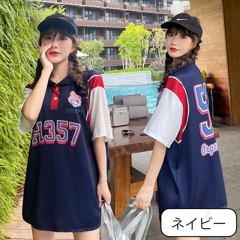 水着 レディース 体型カバー 中学生 高校生 10代 スポーティー 可愛い スイムウェア 3点セット 夏 海 水泳服 Ssa0353 T Meng Life 通販 Yahoo ショッピング