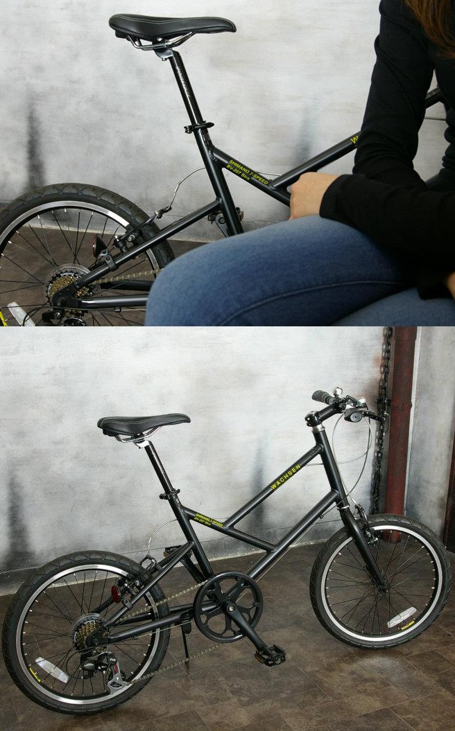 Stra(ストラ) 自転車 20インチ アルミ ミニベロ 7段変速 WACHSEN BV