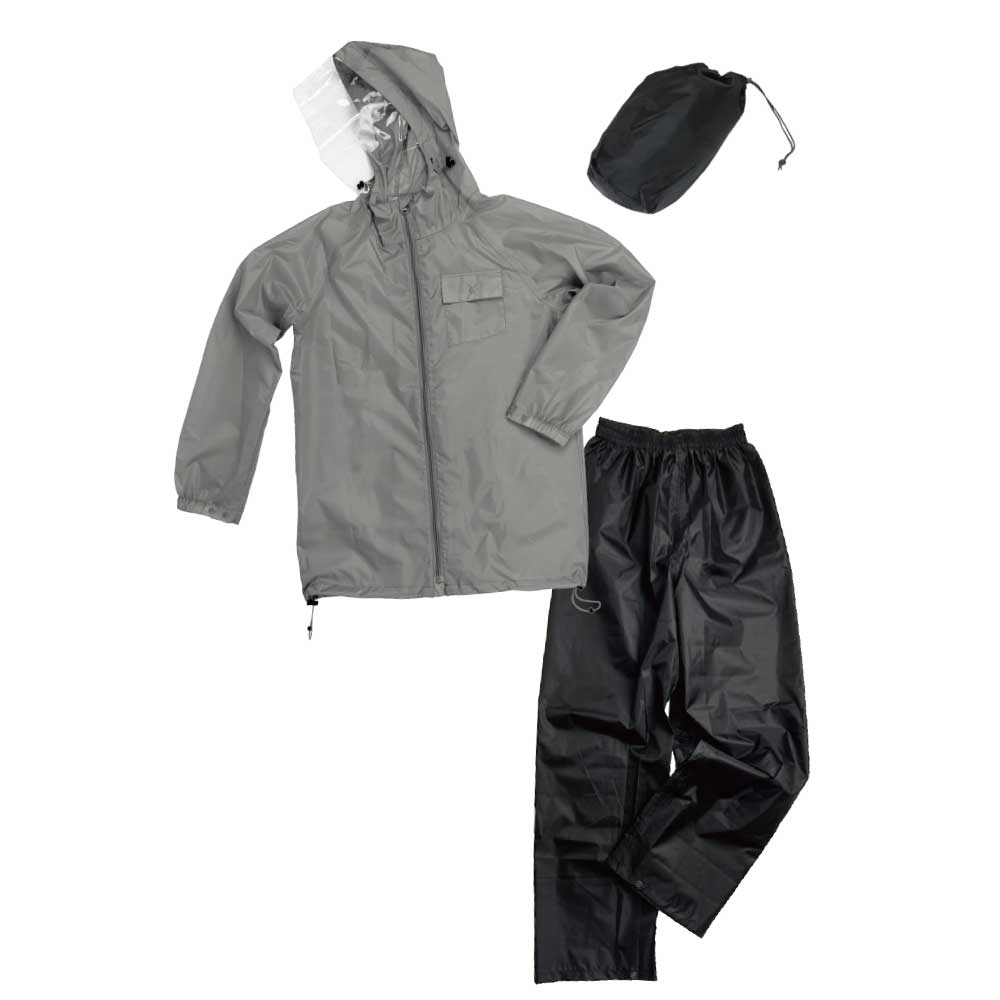 リュックが濡れない レインスーツ 上下セット リュックイン 耐水圧