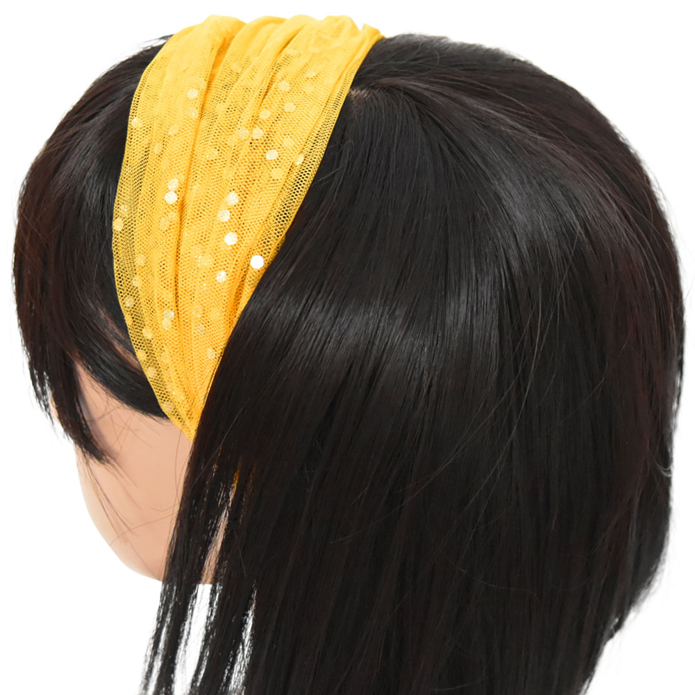 アクセサリー ハリスパンメッシュヘアバンド スパンコール